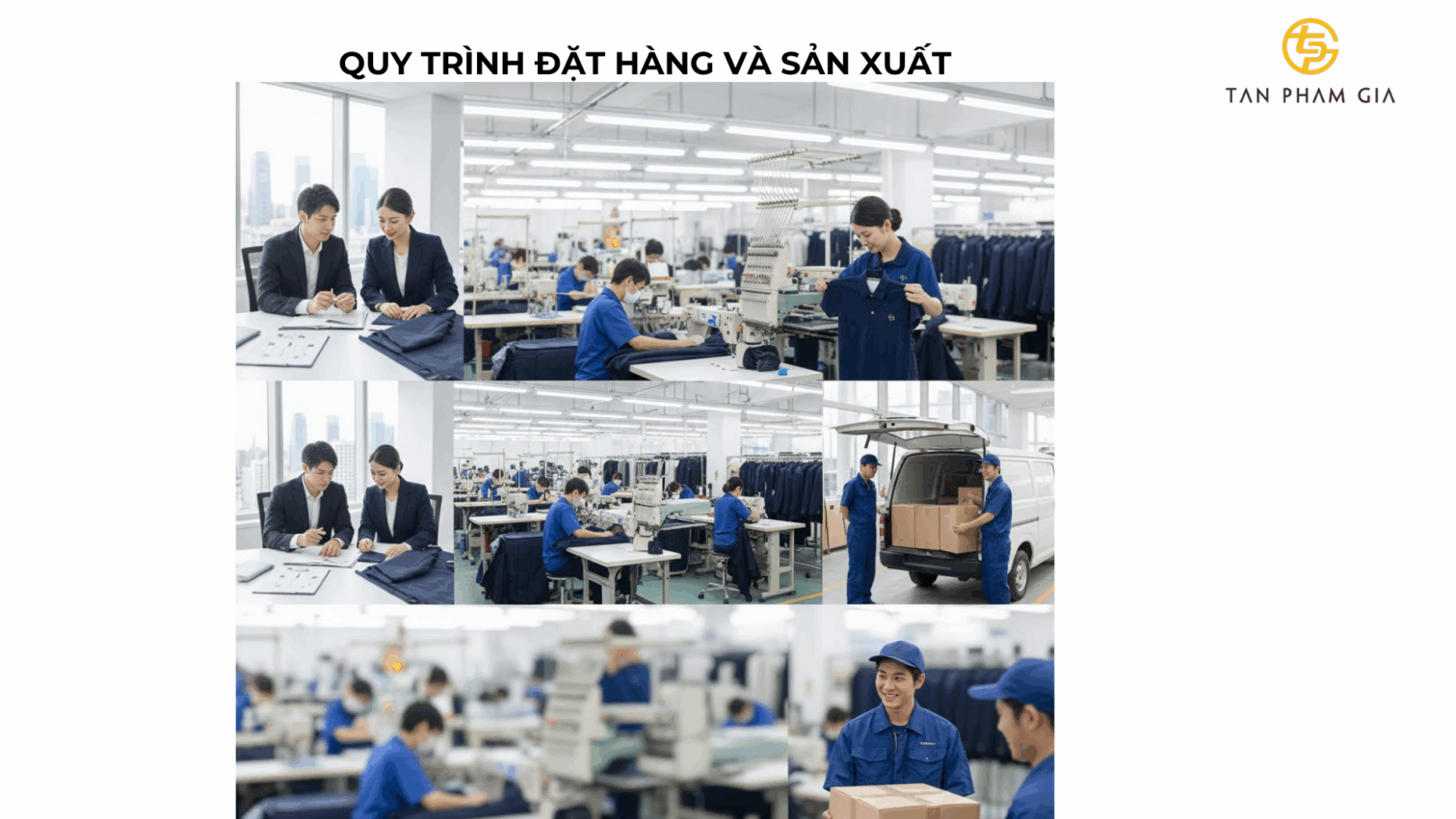 Xưởng May Đồng Phục Cho Công Ty Lớn