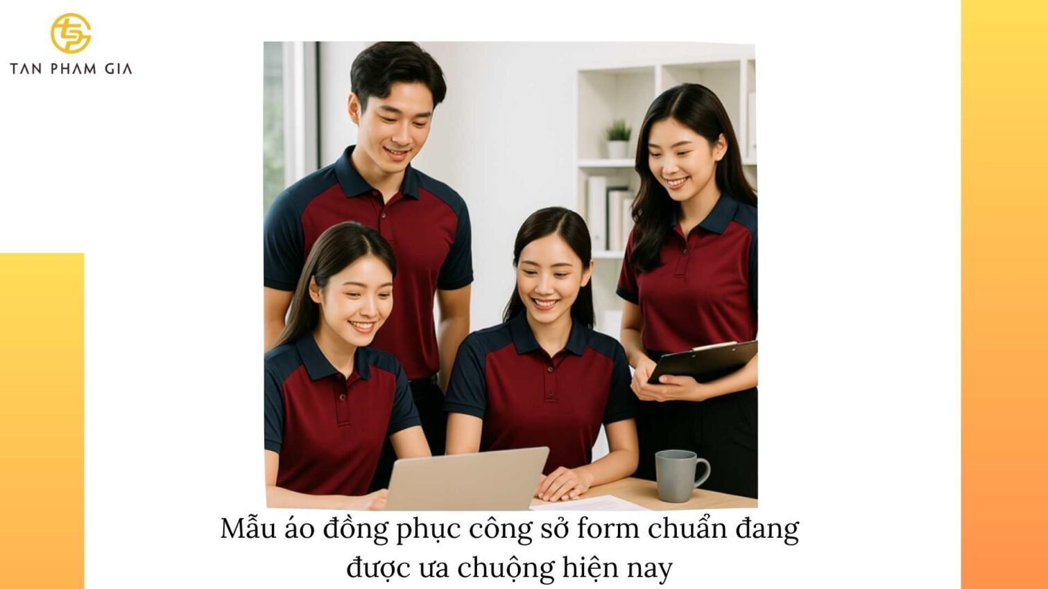 Công ty may đồng phục form đẹp chuẩn size