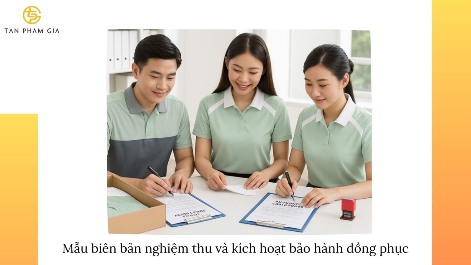 Công ty may đồng phục có chính sách bảo hành