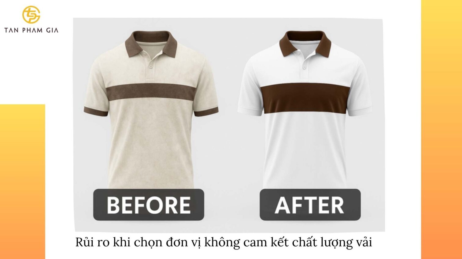 Công ty may đồng phục cam kết chất lượng vải