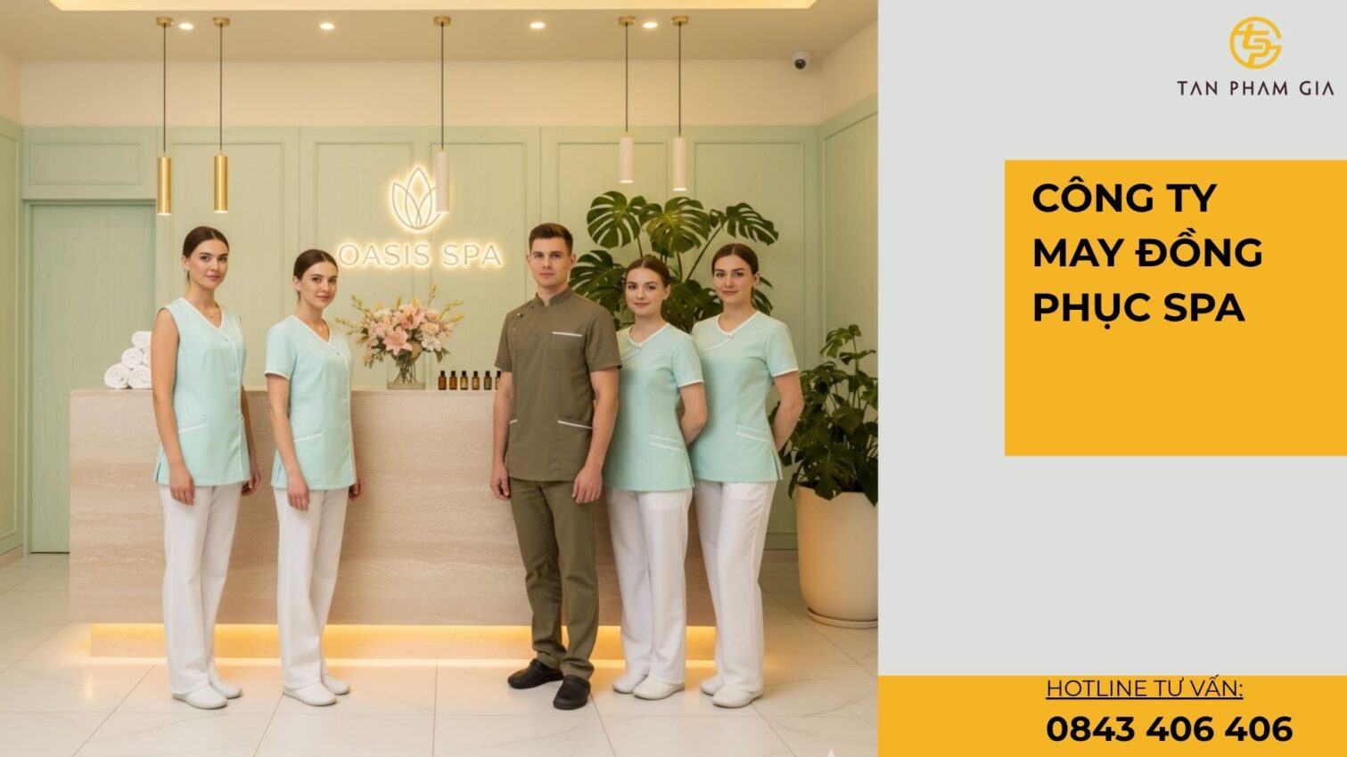 Công ty may đồng phục spa