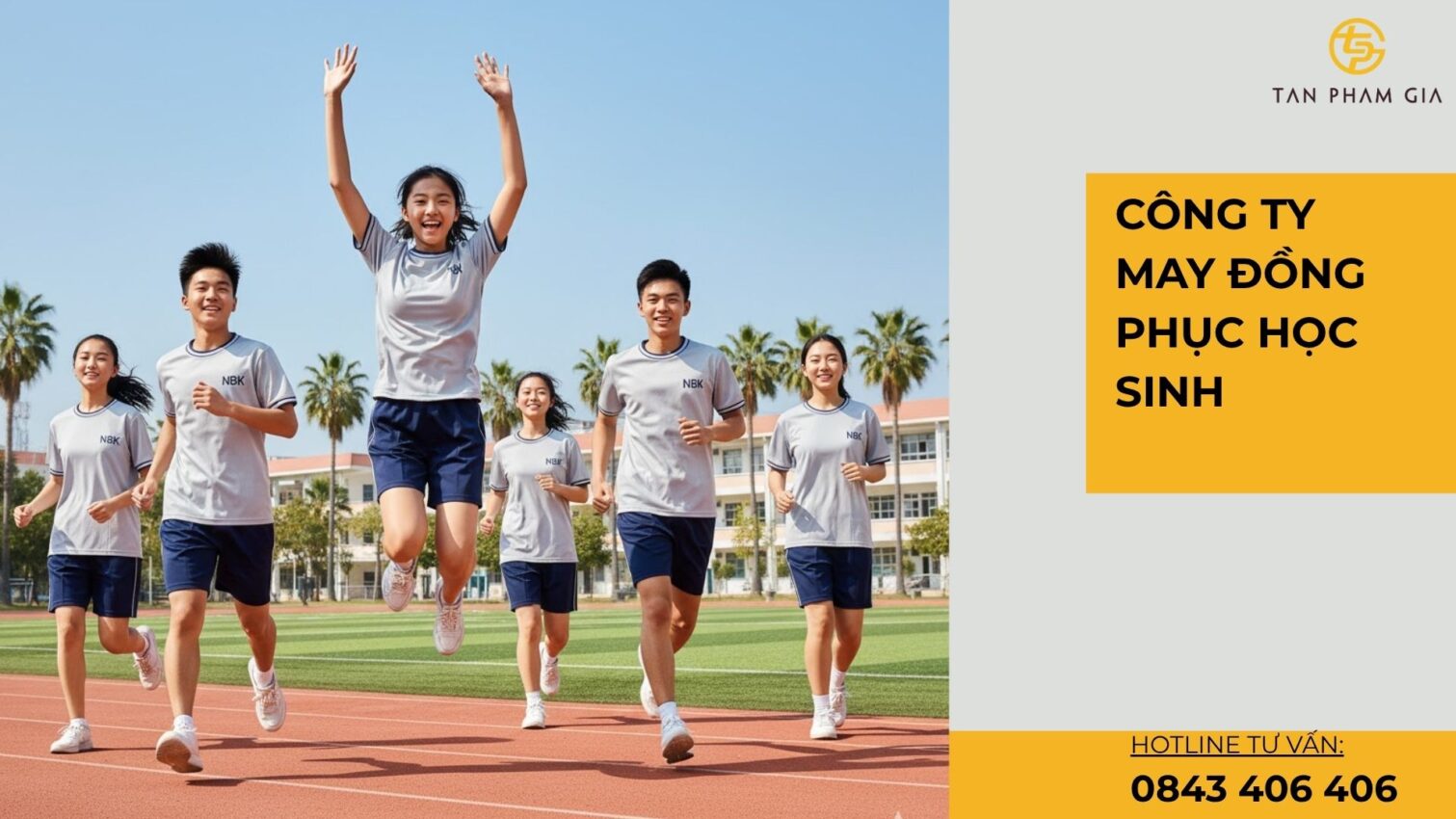 Công ty may đồng phục học sinh