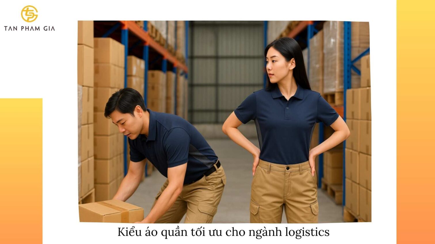 Công ty may đồng phục cho công ty logistics