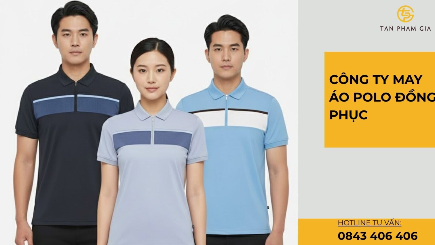 Công ty may áo polo đồng phục