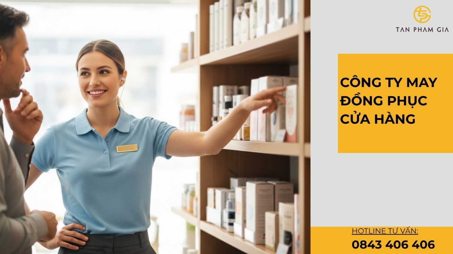 Công ty may đồng phục cửa hàng