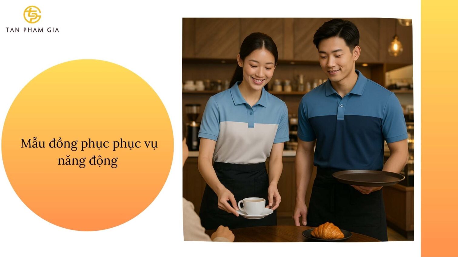 Công ty may đồng phục cho công ty dịch vụ ăn uống