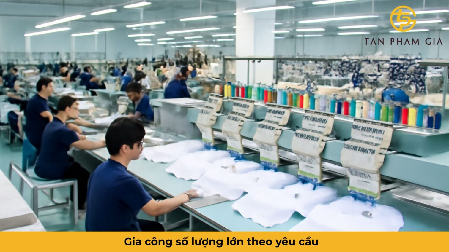 Công Ty May Gia Công In Thêu Logo