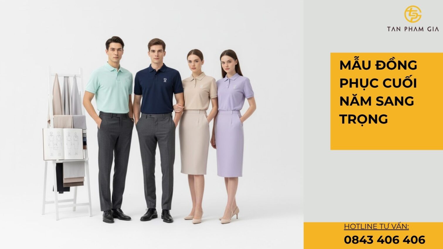 Mẫu Đồng Phục Cuối Năm Sang Trọng