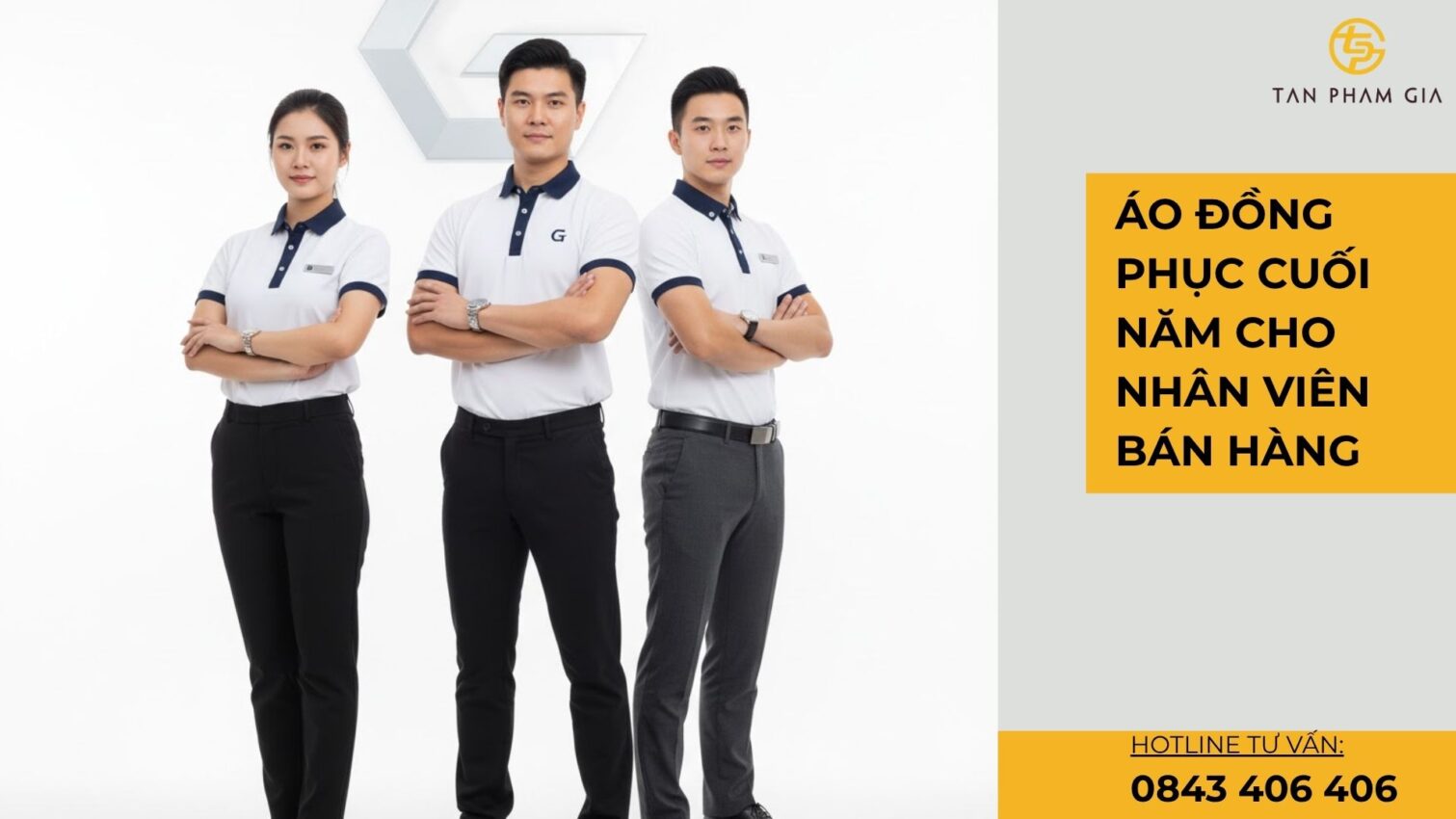 Áo Đồng Phục Cuối Năm Cho Nhân Viên Bán Hàng