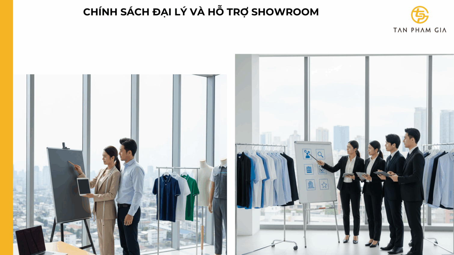 Xưởng May Đồng Phục Cho Showroom