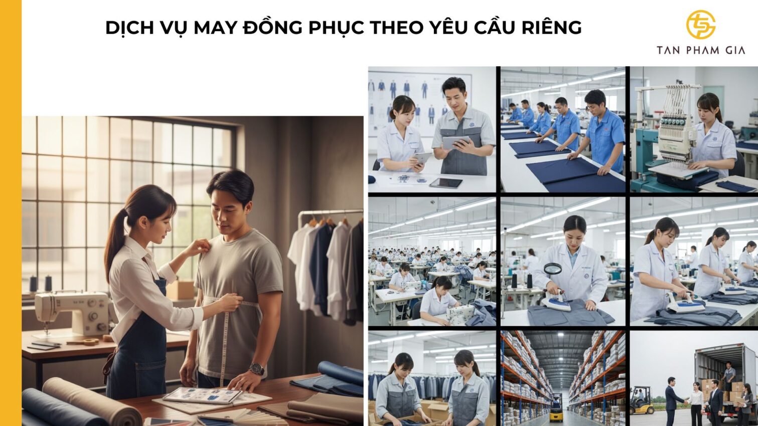 Xưởng May Đồng Phục Nam Nữ