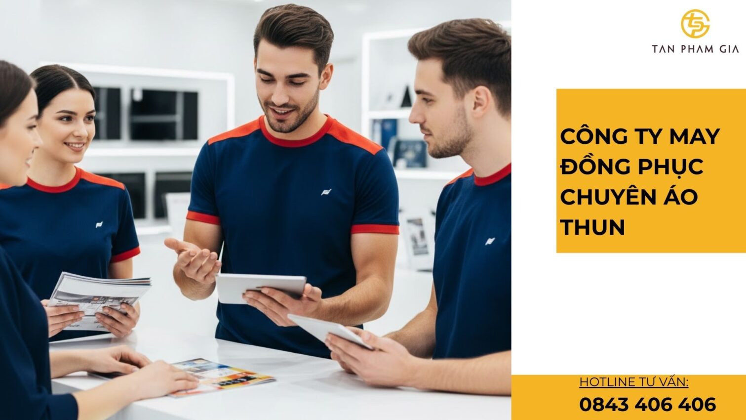 Công ty may đồng phục chuyên áo thun