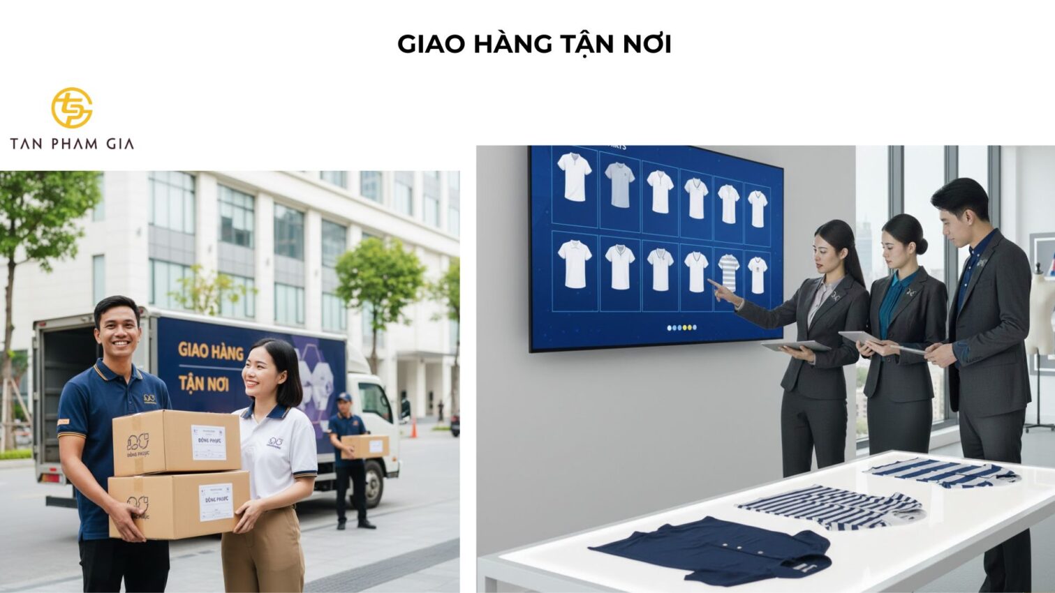 Xưởng May Đồng Phục Không Qua Trung Gian