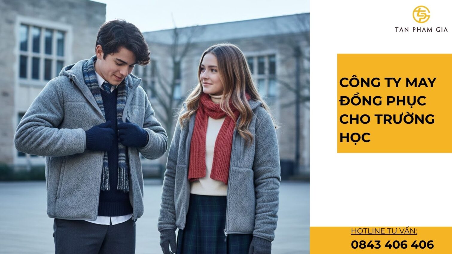 Công ty may đồng phục cho trường học