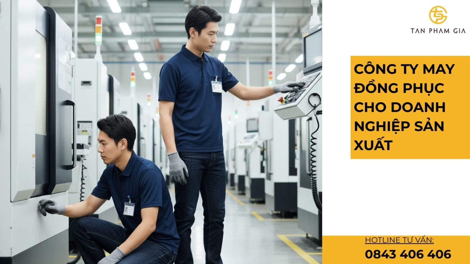 Công ty may đồng phục cho doanh nghiệp sản xuất