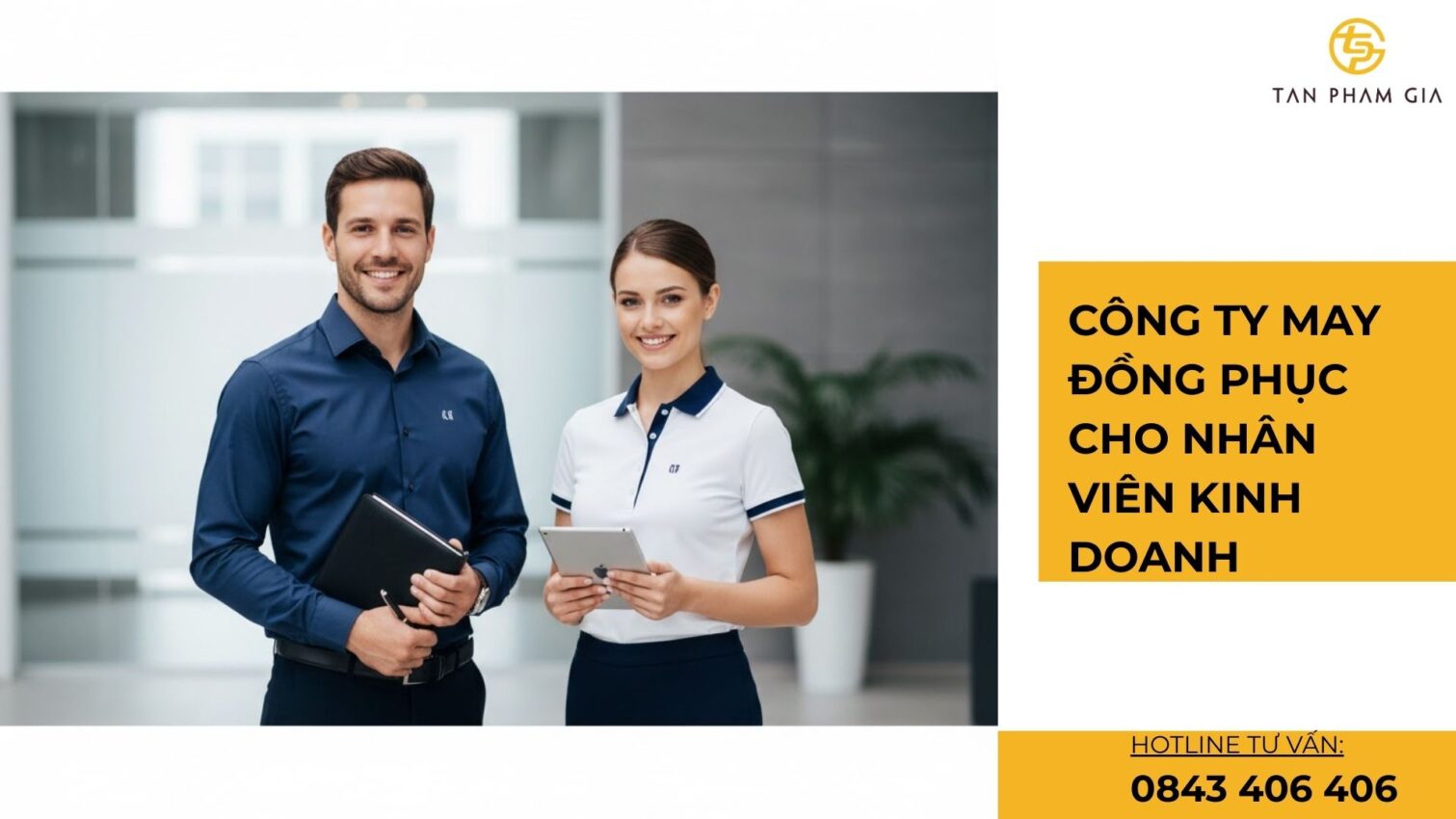 Công ty may đồng phục cho nhân viên kinh doanh