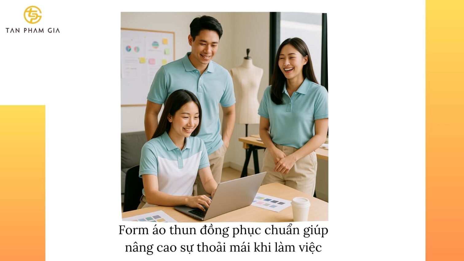 Công ty may đồng phục form đẹp chuẩn size