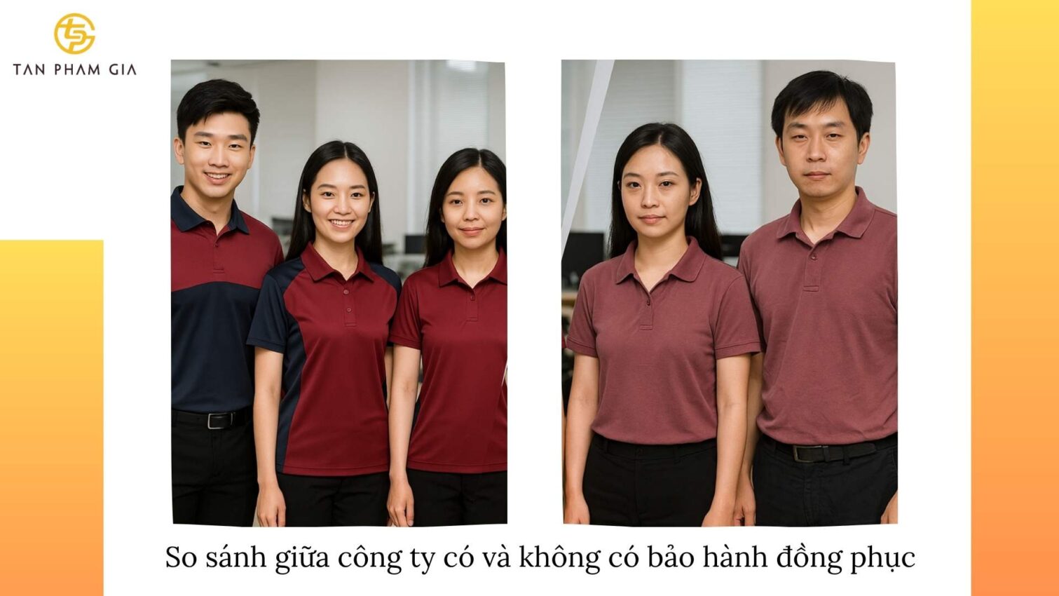 Công ty may đồng phục có chính sách bảo hành