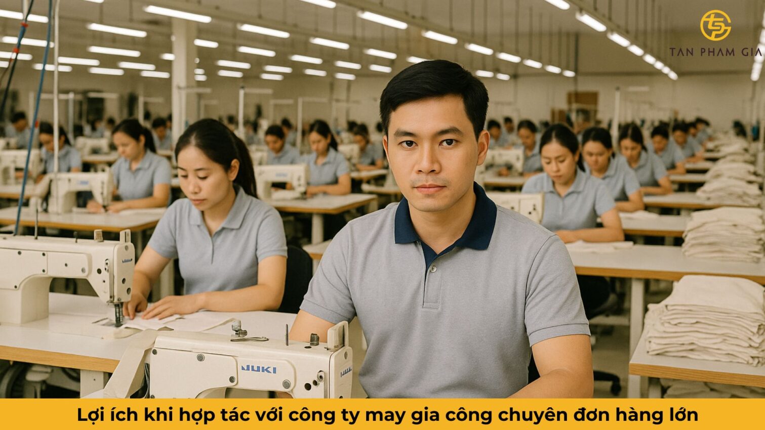 Công Ty May Gia Công Cho Đơn Hàng Lớn