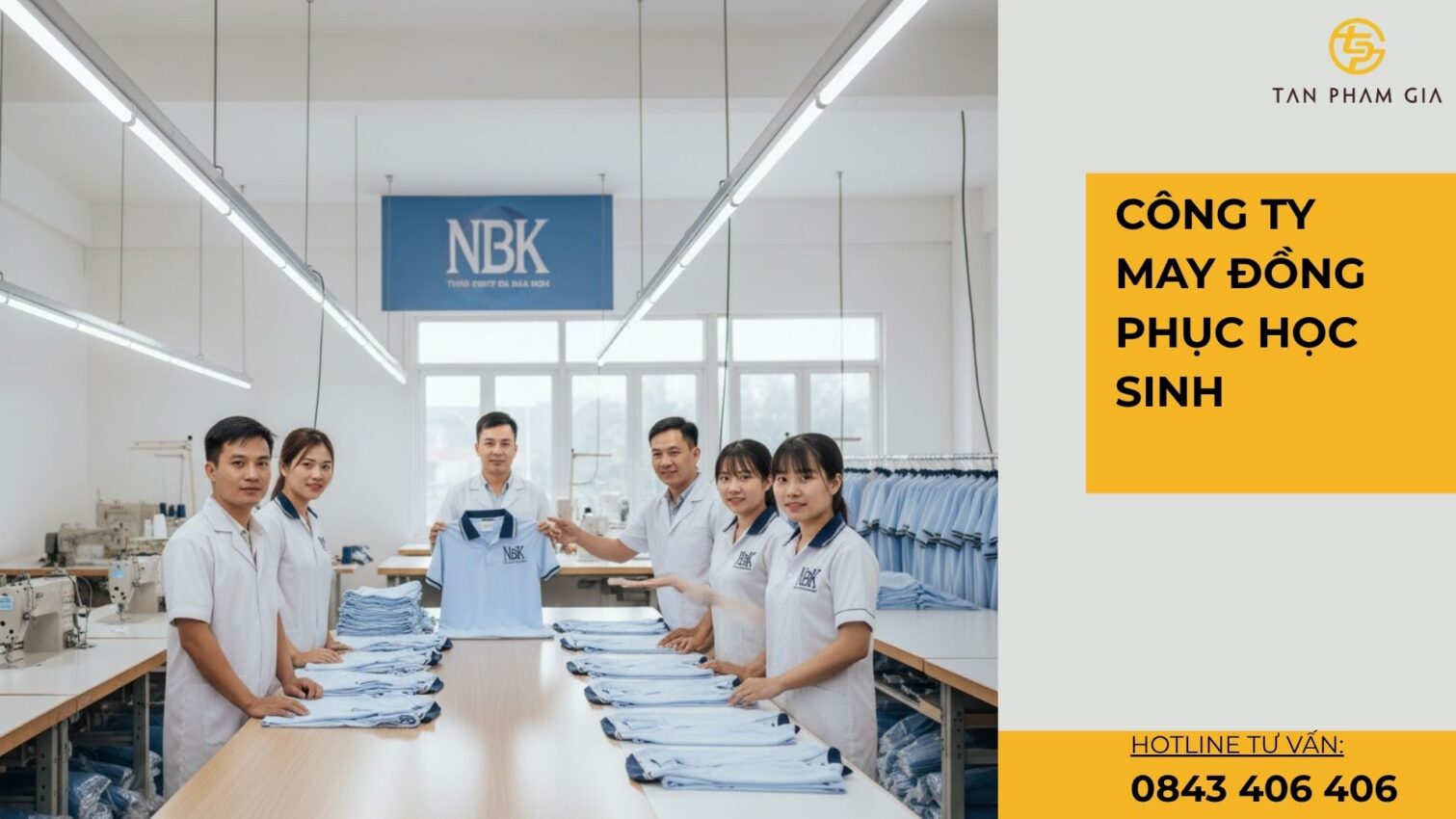 Công ty may đồng phục học sinh