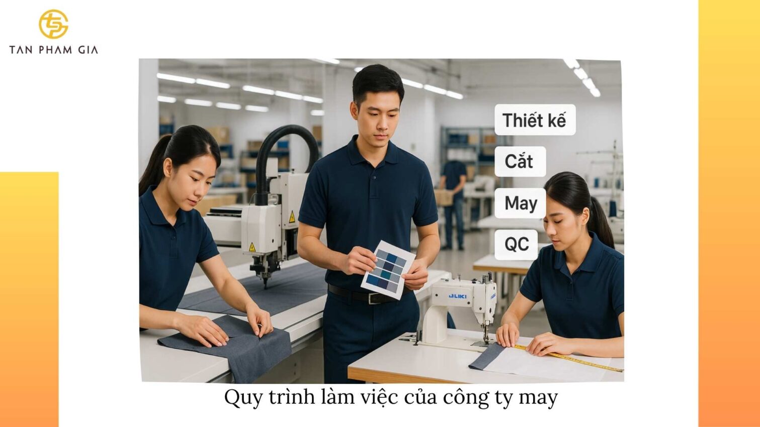 Công ty may đồng phục cho công ty logistics
