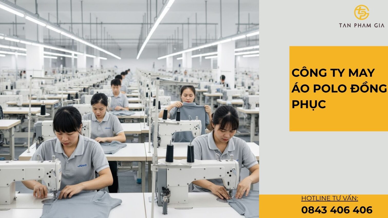 Công ty may áo polo đồng phục