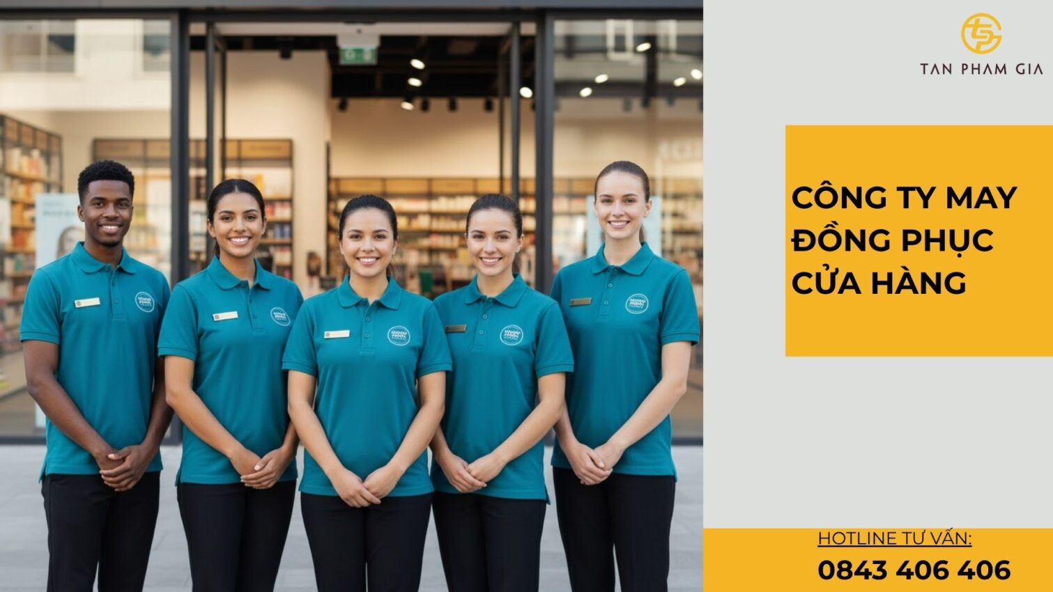 Công ty may đồng phục cửa hàng