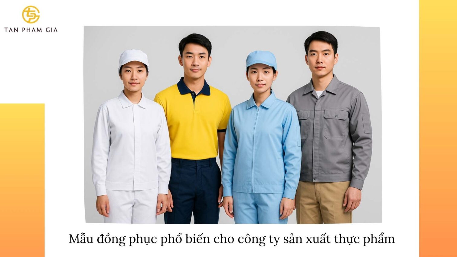 Công ty may đồng phục cho công ty sản xuất thực phẩm