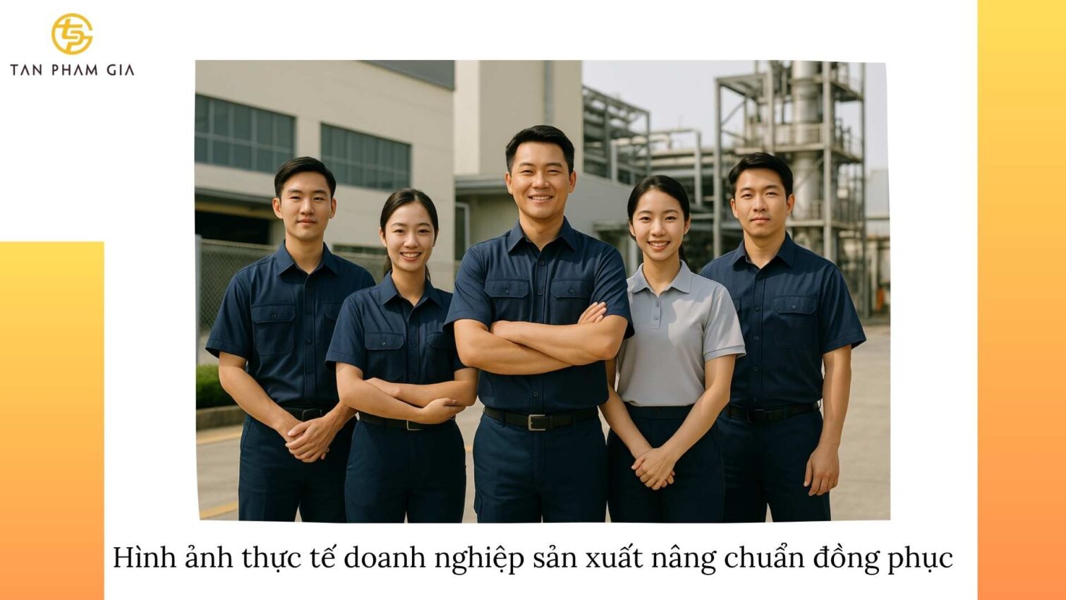 Công ty may đồng phục cho công ty sản xuất công nghiệp