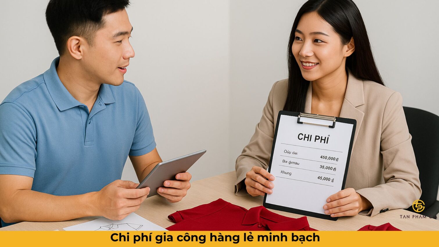 Chi phí gia công hàng lẻ minh bạch