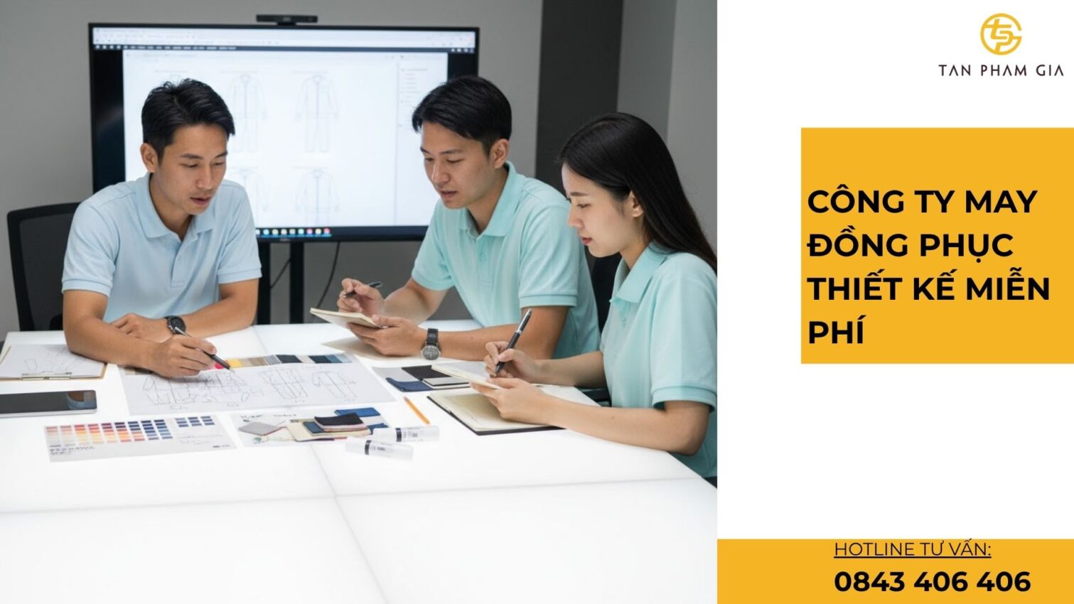 Công ty may đồng phục thiết kế miễn phí