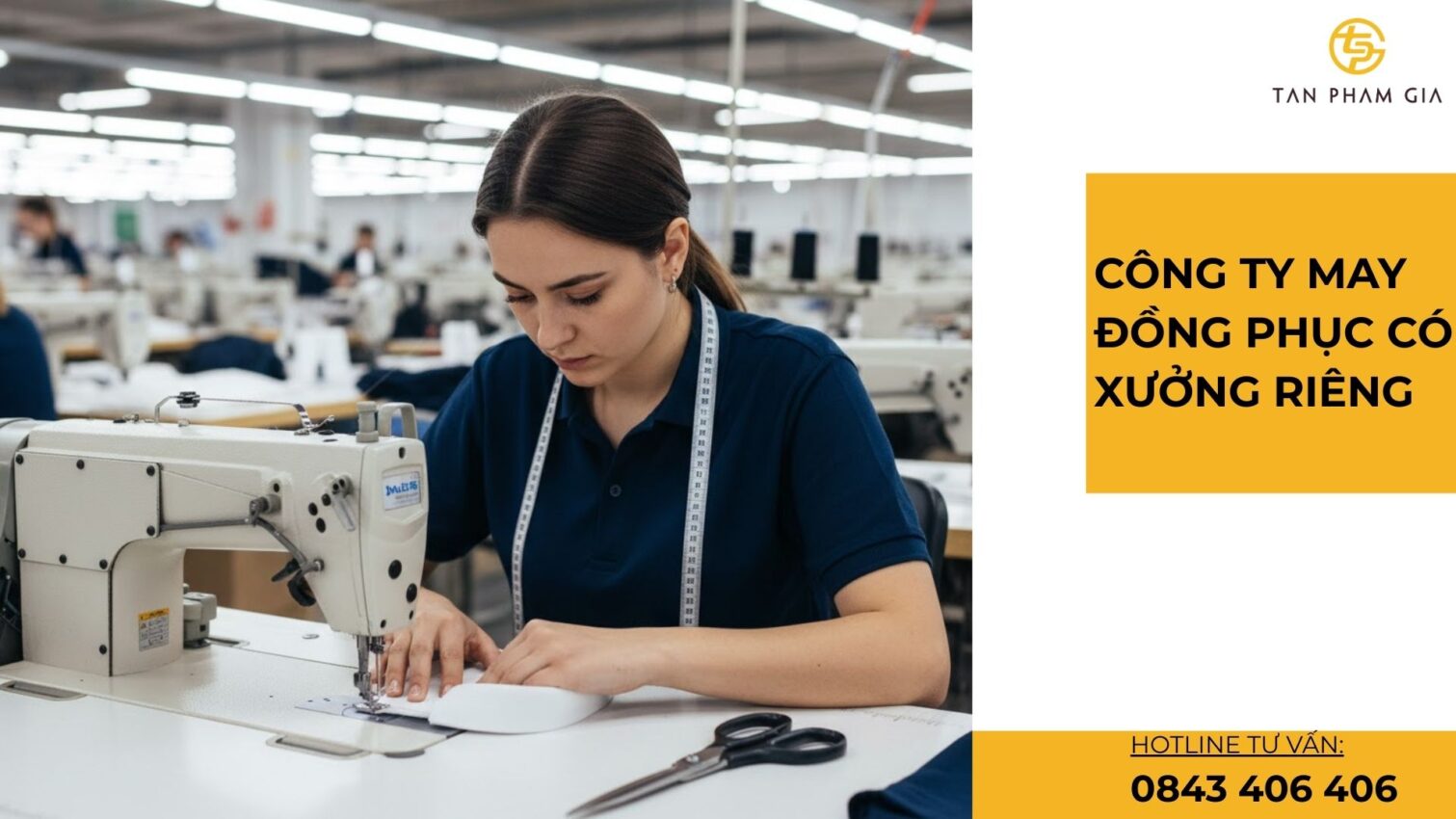 Công ty may đồng phục có xưởng riêng