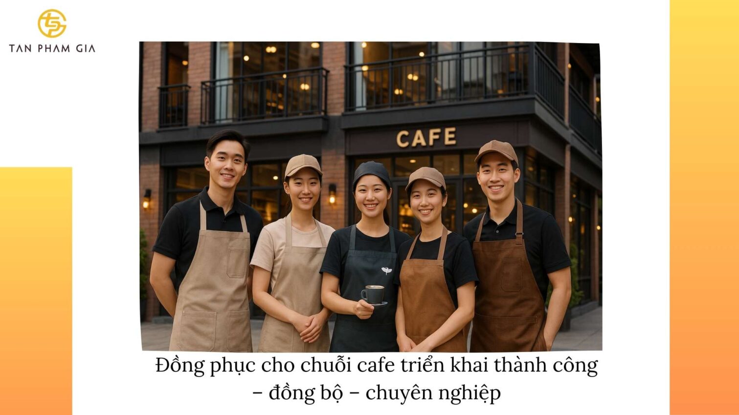 Xưởng May Đồng Phục Quán Cafe