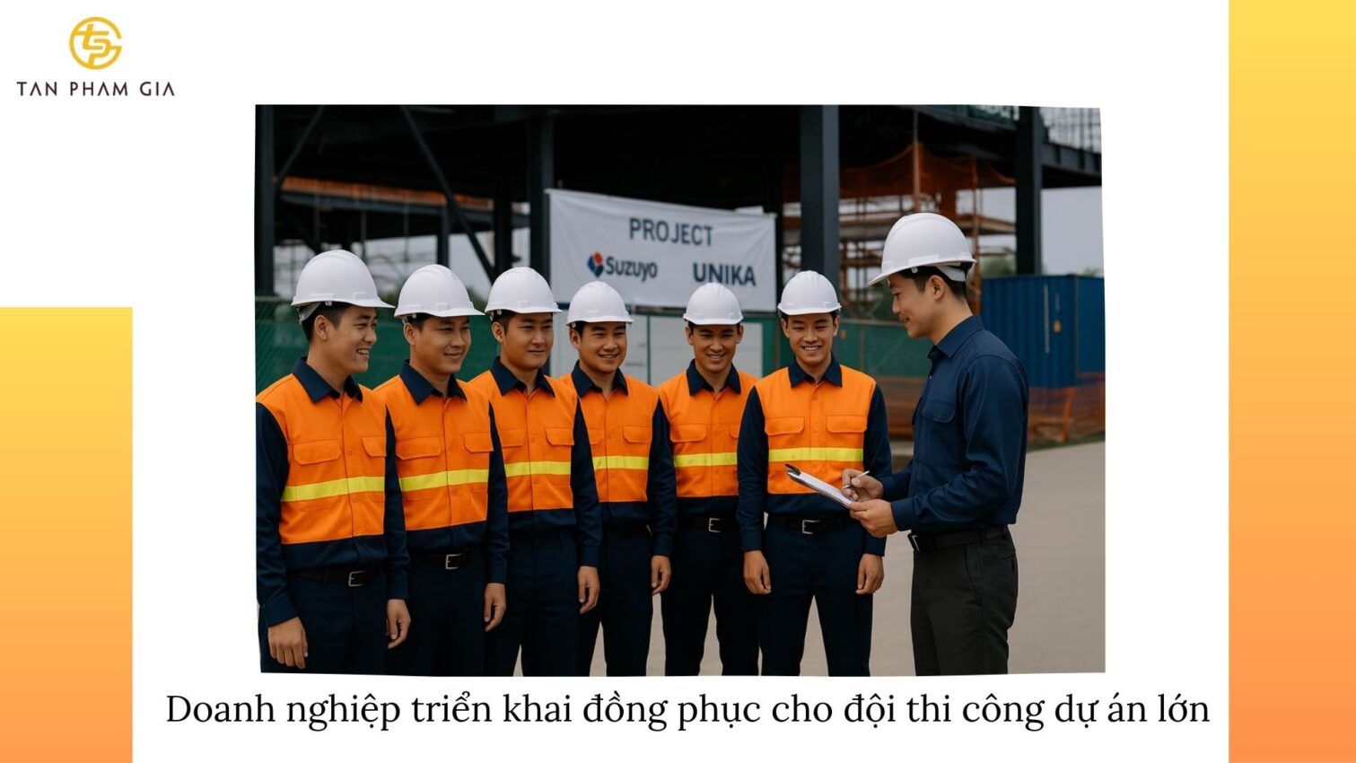Xưởng May Đồng Phục Xây Dựng