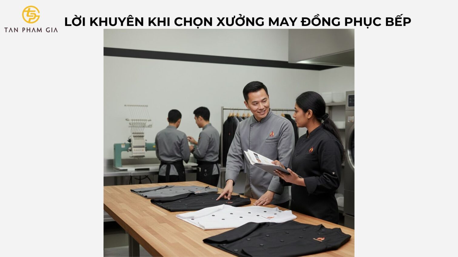 Xưởng May Đồng Phục Bếp