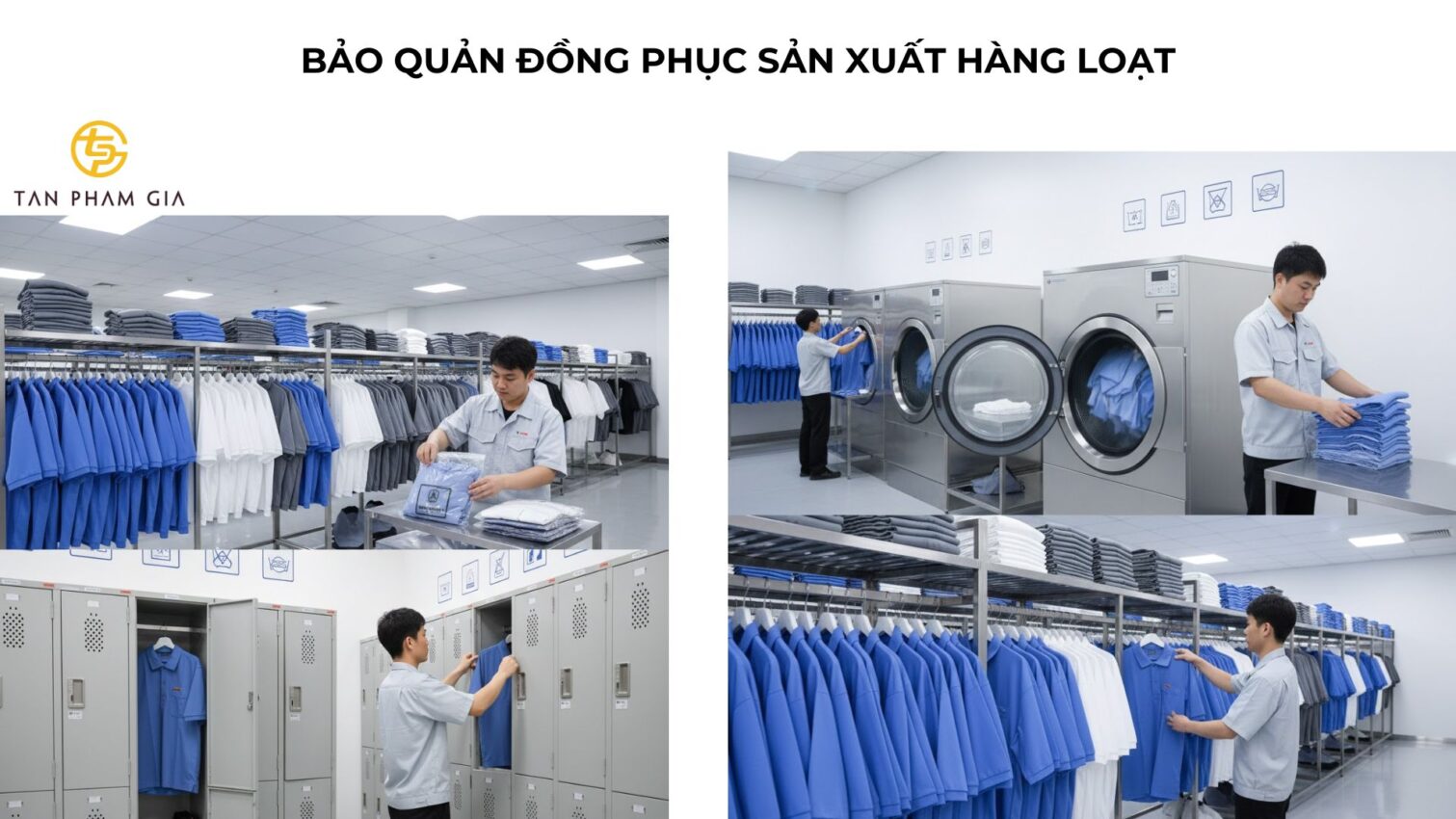 Xưởng May Đồng Phục Sản Xuất Hàng Loạt