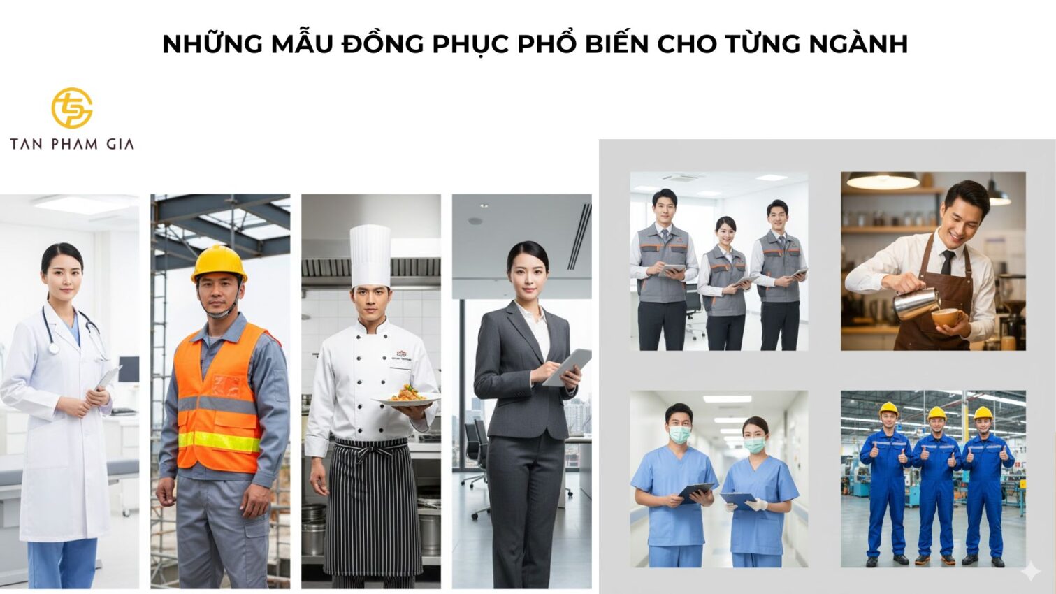 Xưởng May Đồng Phục Theo Bộ Nhận Diện