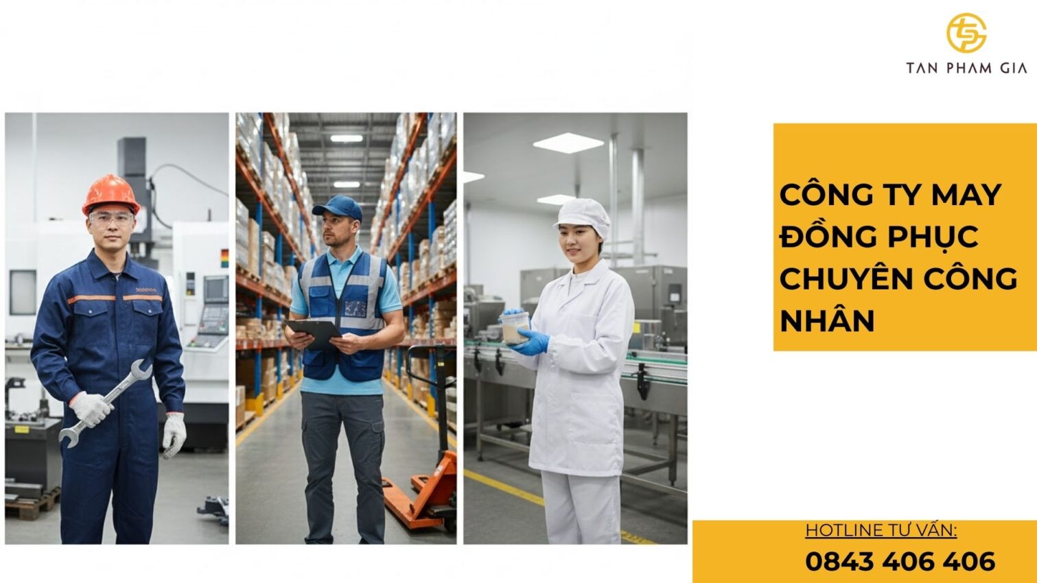 Công ty may đồng phục chuyên công nhân