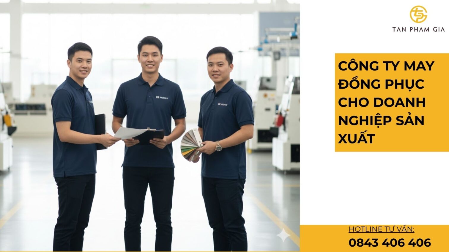 Công ty may đồng phục cho doanh nghiệp sản xuất