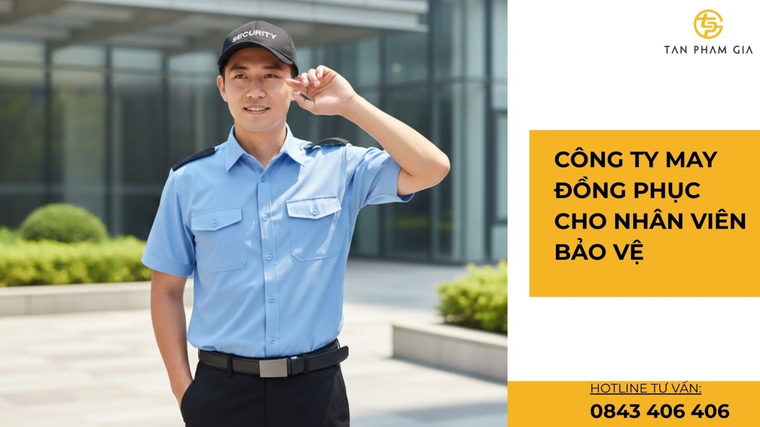 Công ty may đồng phục cho nhân viên bảo vệ