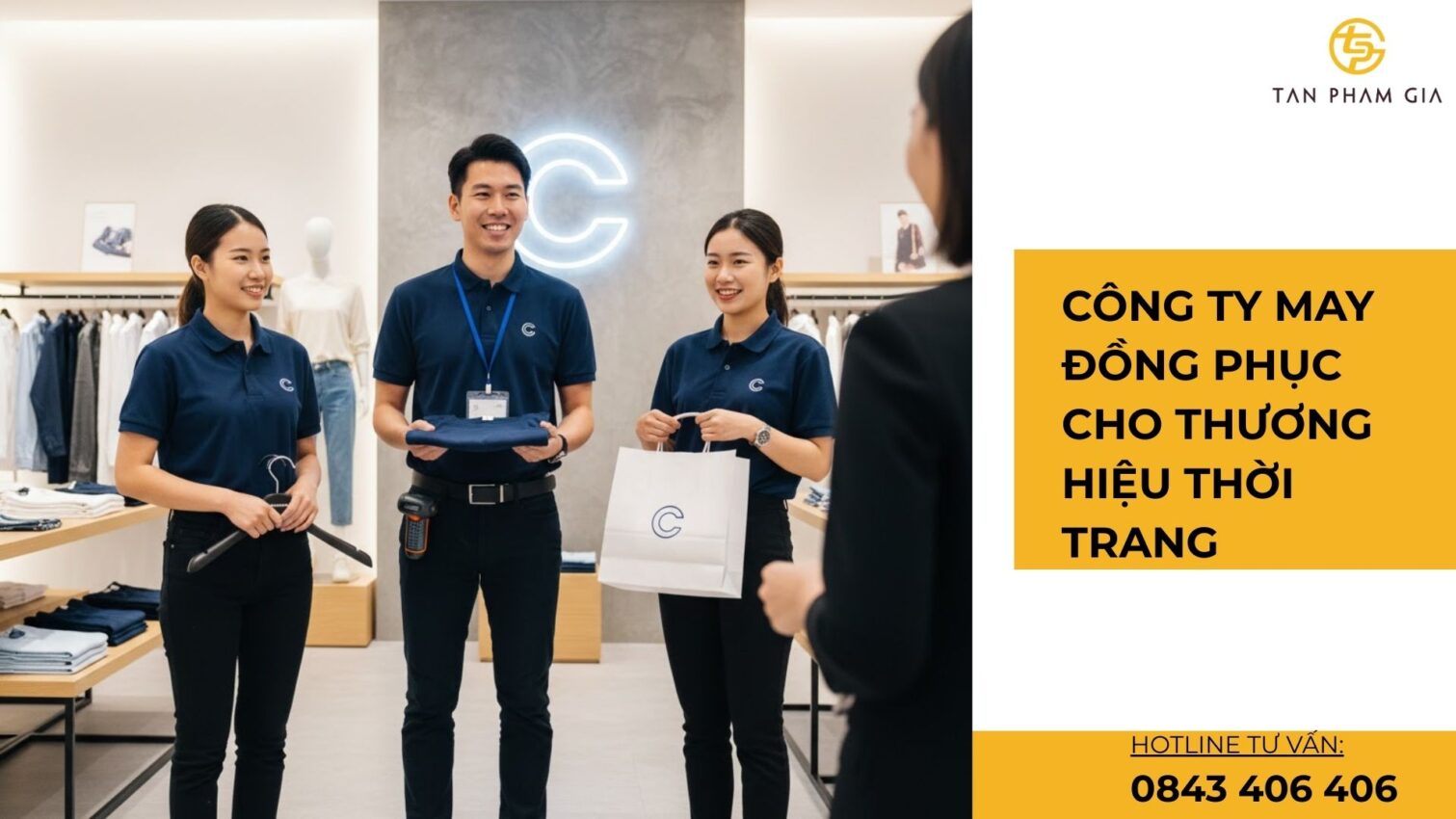 Công ty may đồng phục cho thương hiệu thời trang