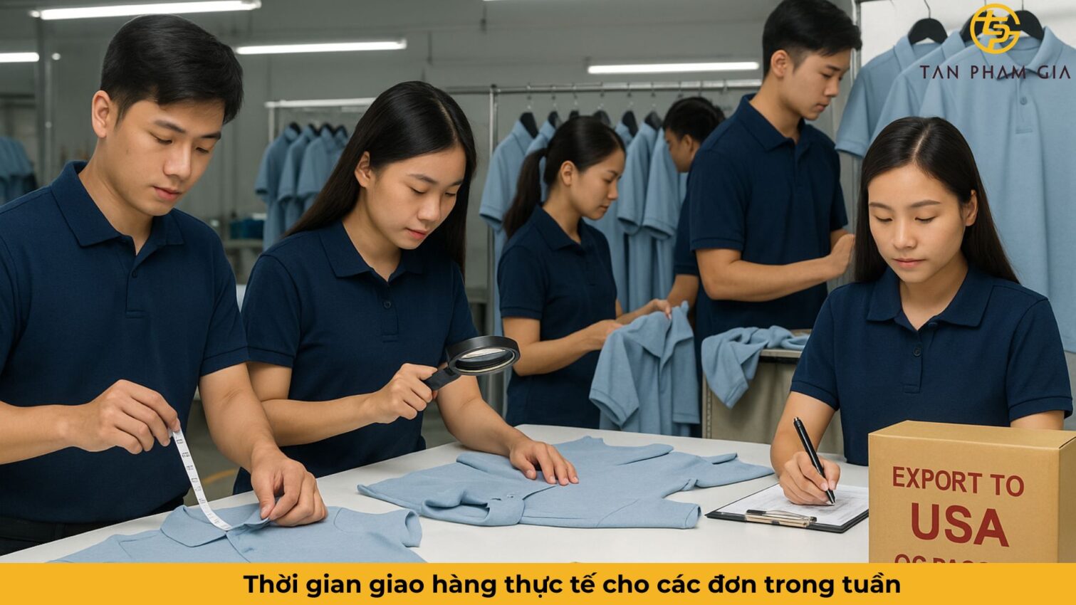 Công Ty May Gia Công Nhận Đơn Hàng Gấp Trong Tuần