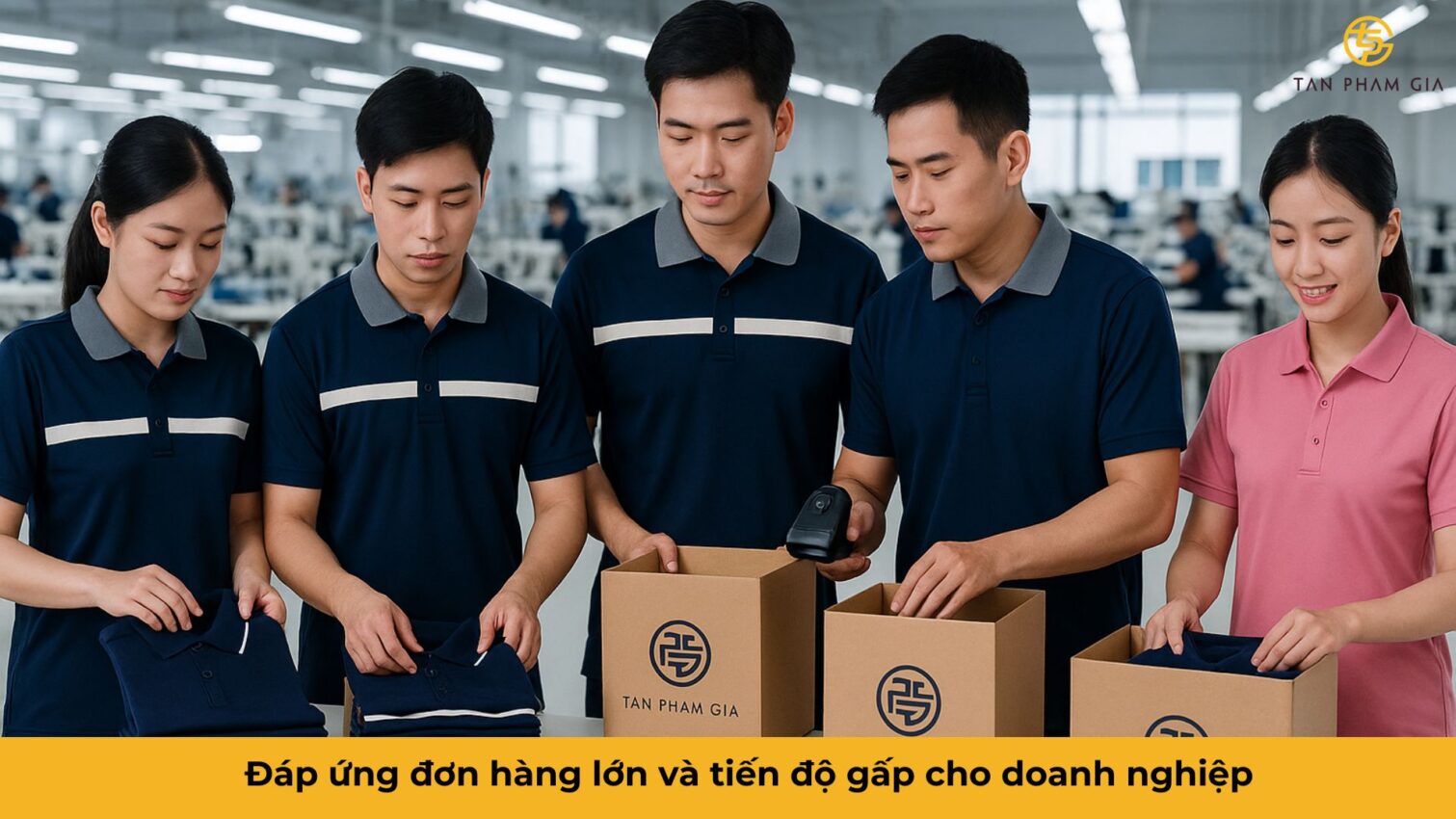 Công Ty May Gia Công Cho Nhà Máy