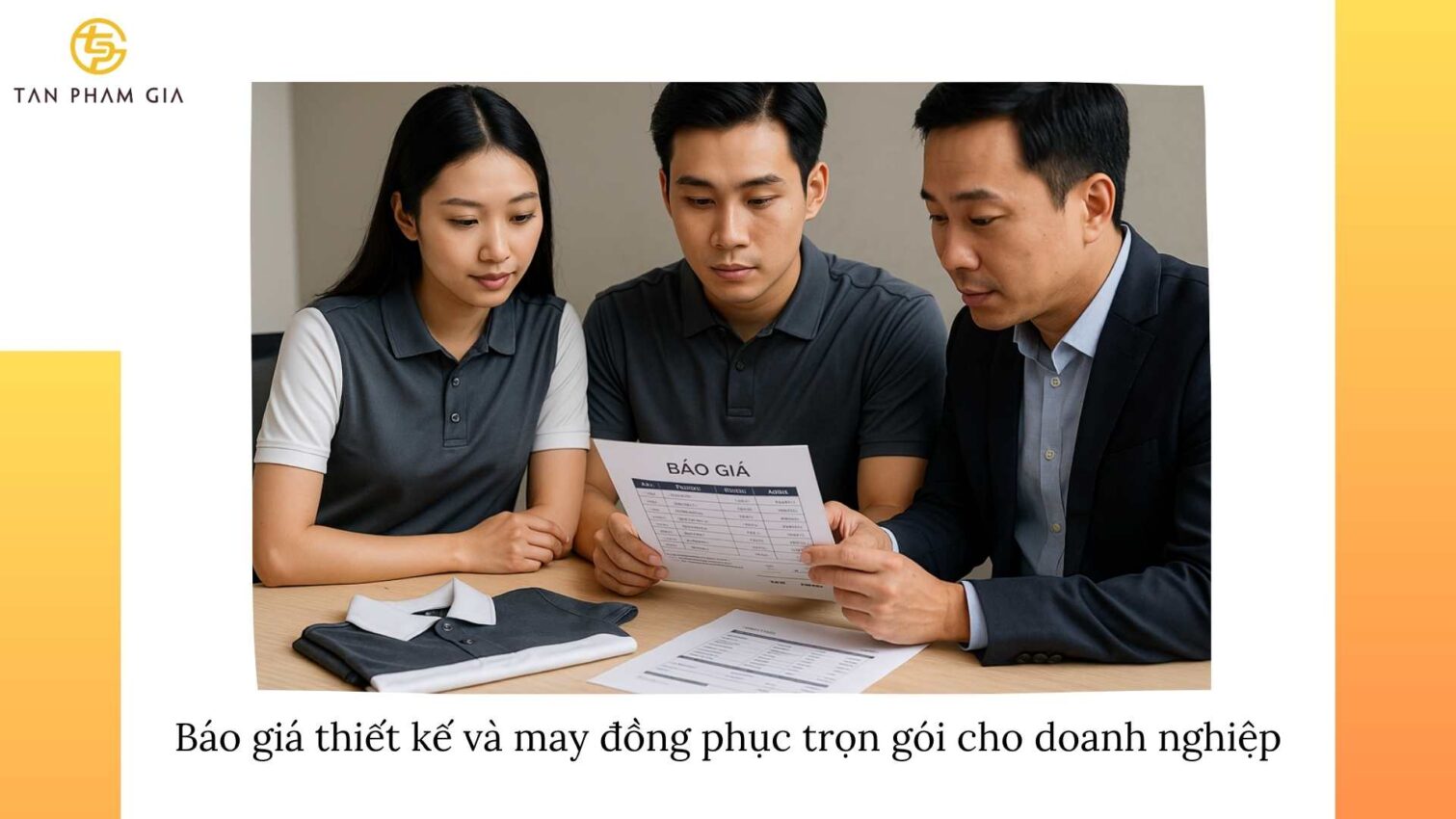 Công ty may đồng phục có đội ngũ thiết kế riêng