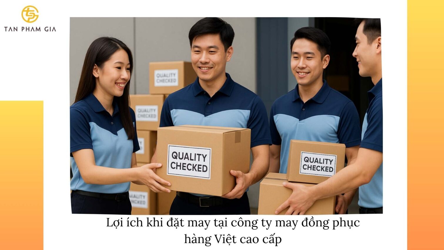 Công ty may đồng phục hàng Việt cao cấp