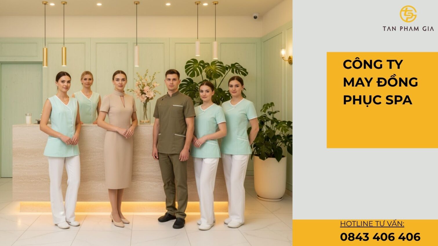 Công ty may đồng phục spa