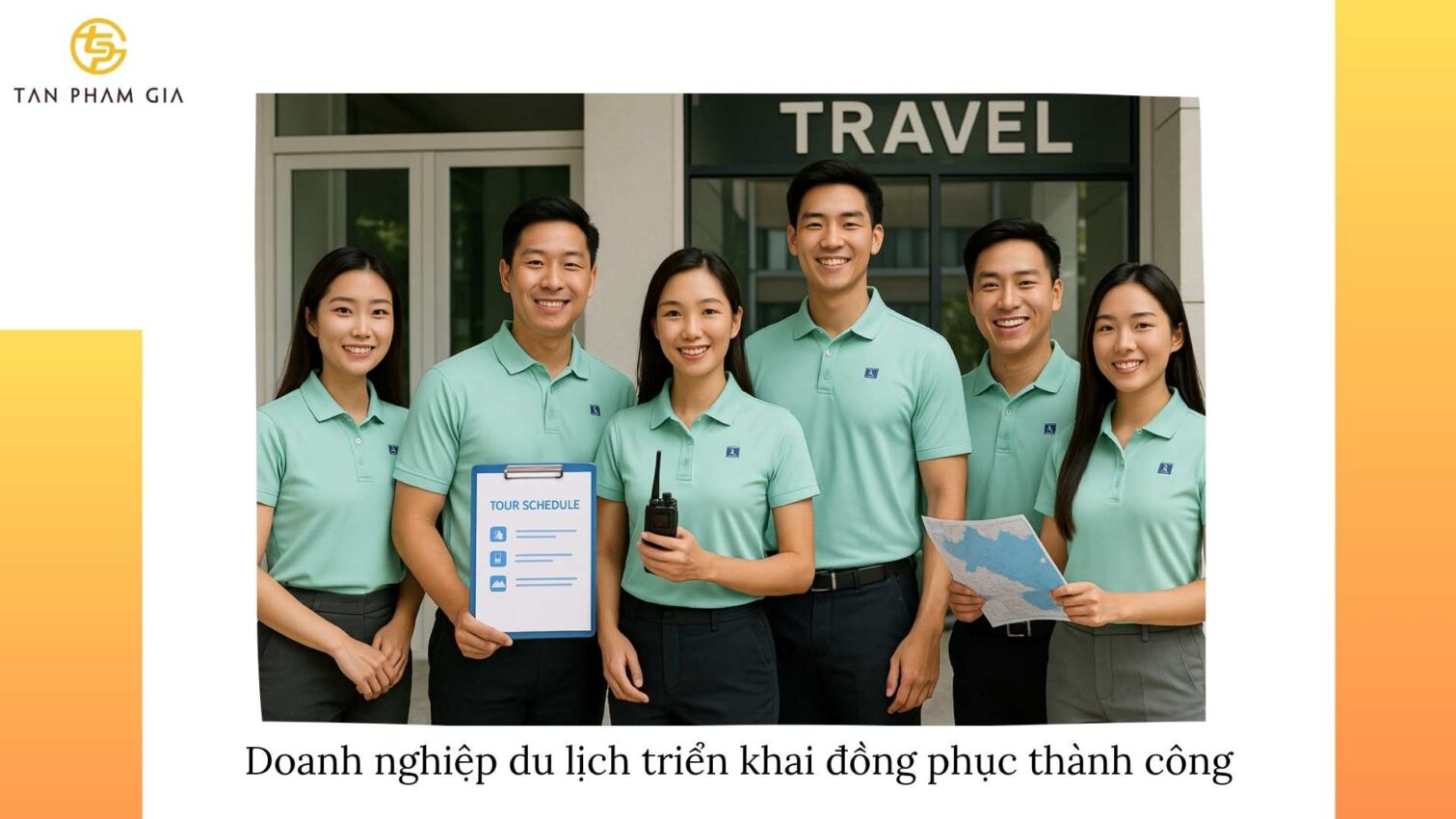 Công ty may đồng phục cho công ty du lịch