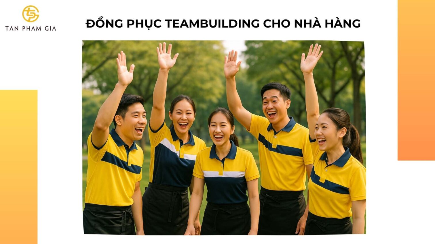 Đồng Phục Teambuilding Cho Nhà Hàng