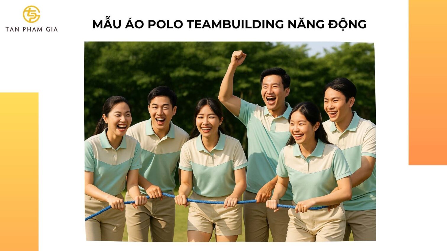 Mẫu Áo Polo Teambuilding Năng Động