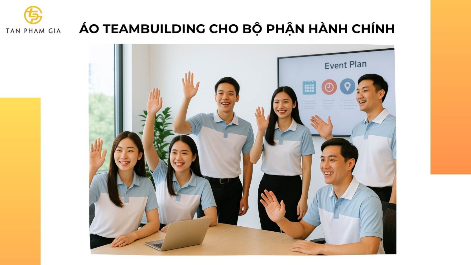 Áo Teambuilding Cho Bộ Phận Hành Chính